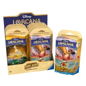 Disney Lorcana: Into the Inklands Starter Deck Display (8 decks)