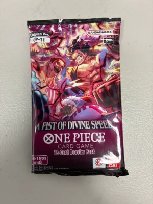 One Piece: A Fist Of Divine Speed Booster Pack (OP-11)