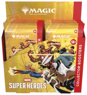 Marvel Super Heroes: Collector Booster Box (Presale - Expected Release Date June 26th, 2026)