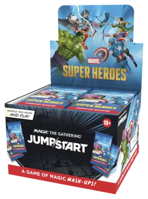 Marvel Super Heroes: Jumpstart Booster Box (Presale - Expected Release Date June 26th, 2026)