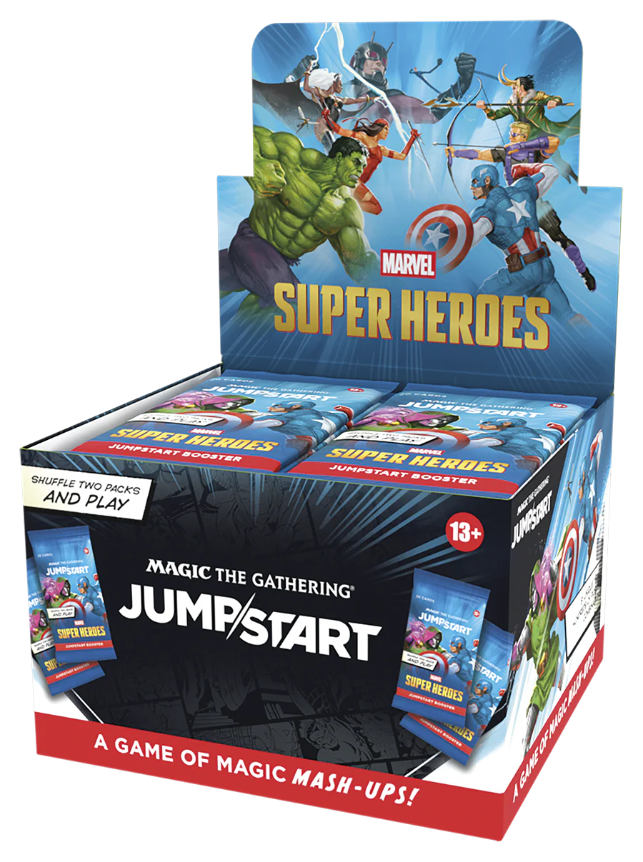 Marvel Super Heroes: Jumpstart Booster Box (Presale - Expected Release Date June 26th, 2026)