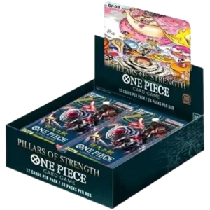 One Piece: Pillars of Strength Booster Box - Pillars of Strength (OP03)