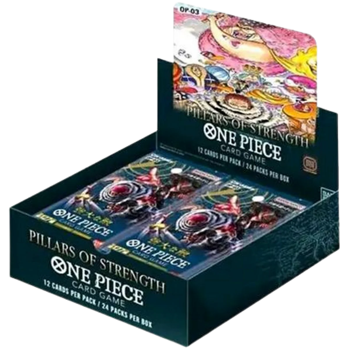 One Piece: Pillars of Strength Booster Box - Pillars of Strength (OP03)