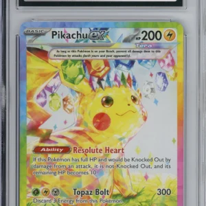 Pokemon Graded: Pikachu ex 238/191 Surging Sparks (2024) SIR CGC 9.5