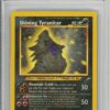 Pokemon Graded: Shining Tyranitar 113/105 Neo Destiny (2002) Secret Rare PSA 5