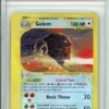 Pokemon Graded: Golem 148/144 Skyridge (2003) Reverse Holo AGS 9