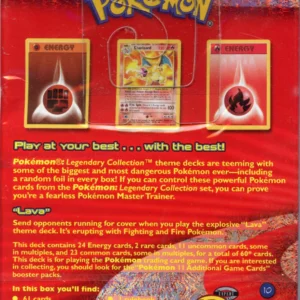 Alternative view of Pokemon: Legendary Collection Lava Deck Sealed - Display Fresh
