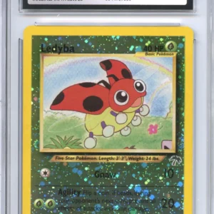 Pokemon Graded: Ledyba 7/18 Southern Islands (2021) Reverse Holo CGC 9.5