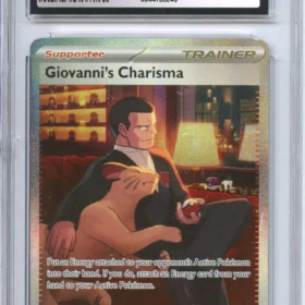 Pokemon Graded: Giovanni's Charisma CGC 10
