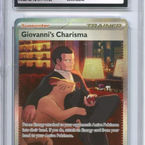 Pokemon Graded: Giovanni's Charisma CGC 10