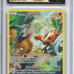 Pokemon Graded: Galarian Zapdos CGC 10