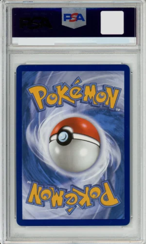 Alternative view of Pokemon Graded: Ash, Charizard, Pikachu & Chikorita #61 Bandai Carddass Beckett 7.5
