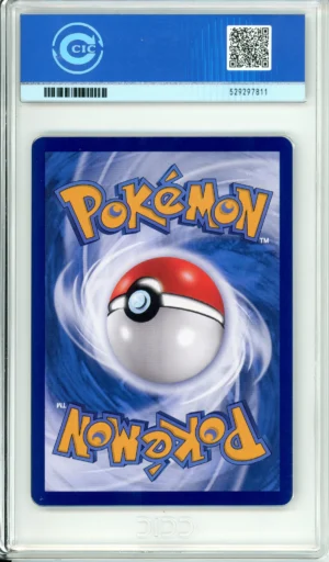 Alternative view of Pokemon Graded: Charizard #7 Data Sticker Sun & Moon (2016) Beckett 9.5